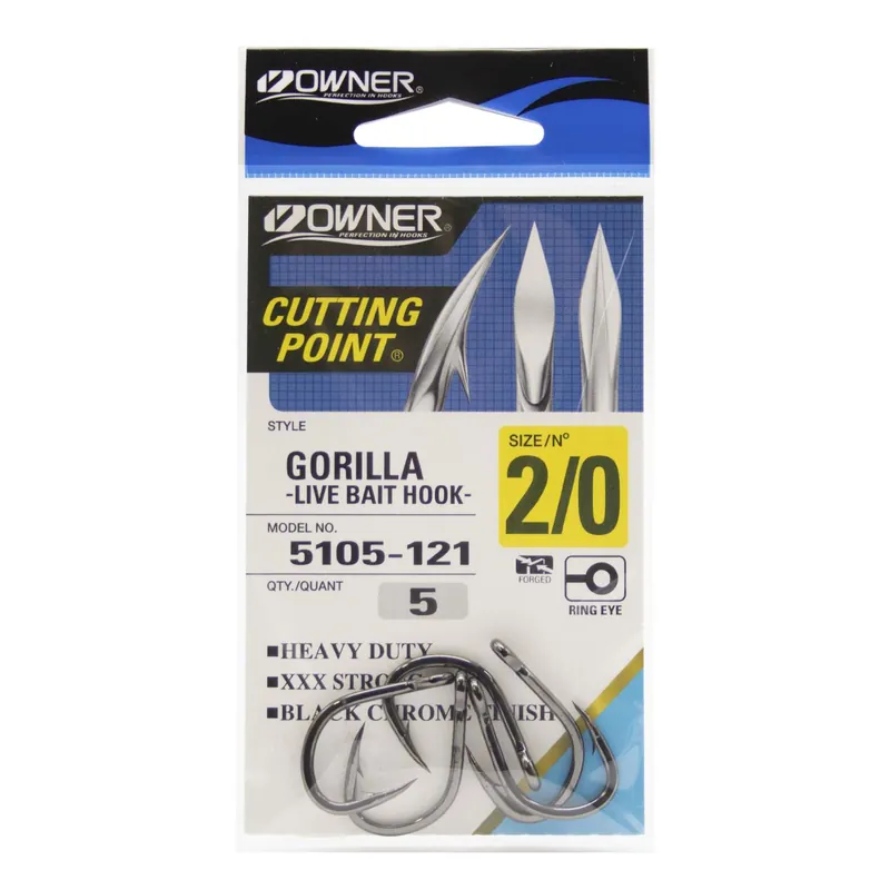 Owner Gorilla 5105 Live Bait Hook - Haken