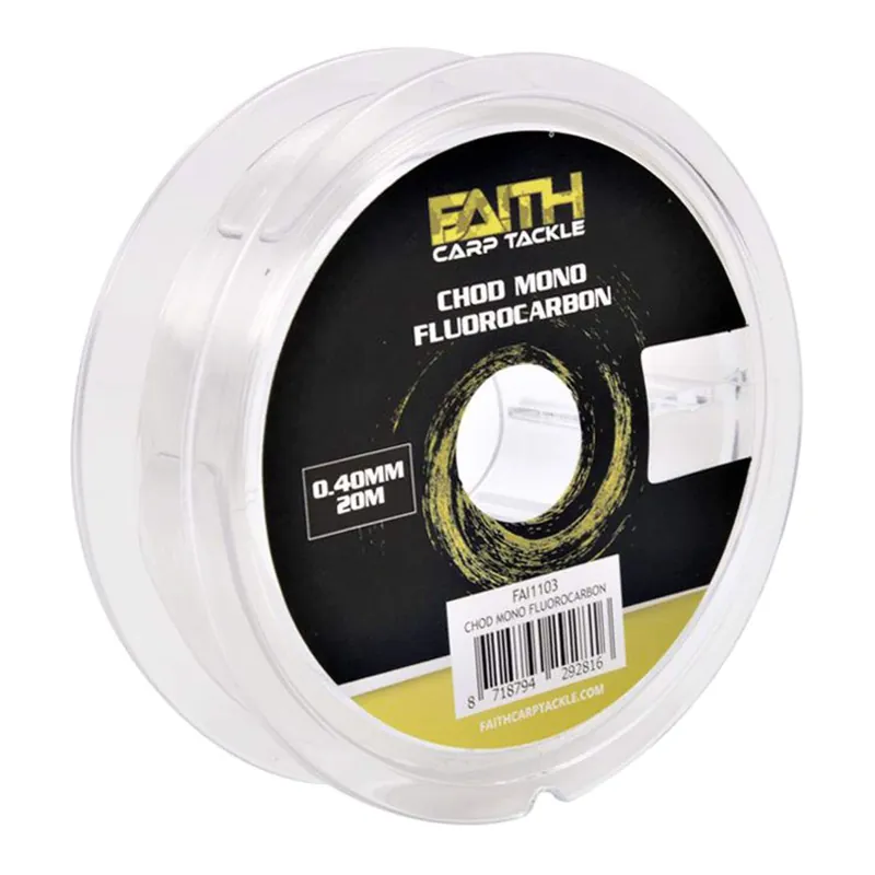 Faith Chod Mono 0.40mm 20m Fluorocarbon Durchmesser: 0,40mm