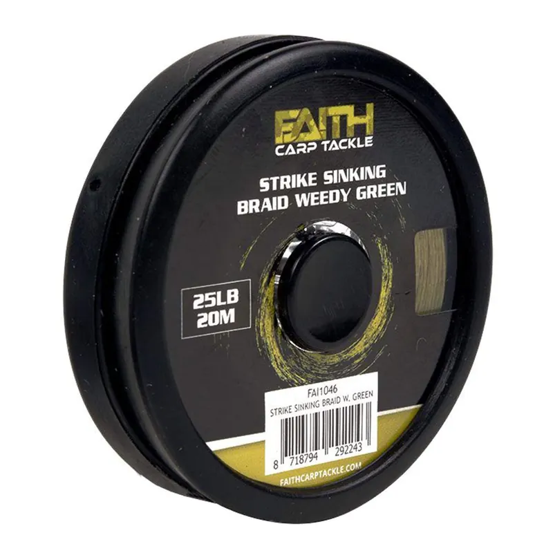 Faith Strike Sinking Braid Weedy Green 25lb 20m Farbe: Weedy Green