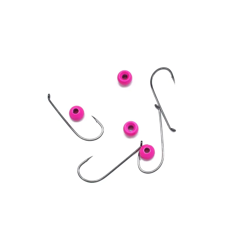 Troutlook Forellen Tungsten Jig spezial Hook Farbe: Fluo-Pink | Größe: 3,8mm