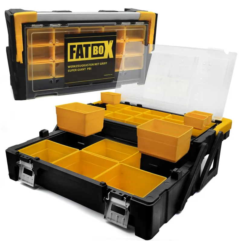Fatbox Werkzeugkasten mit Griff Super GIANT PBI
