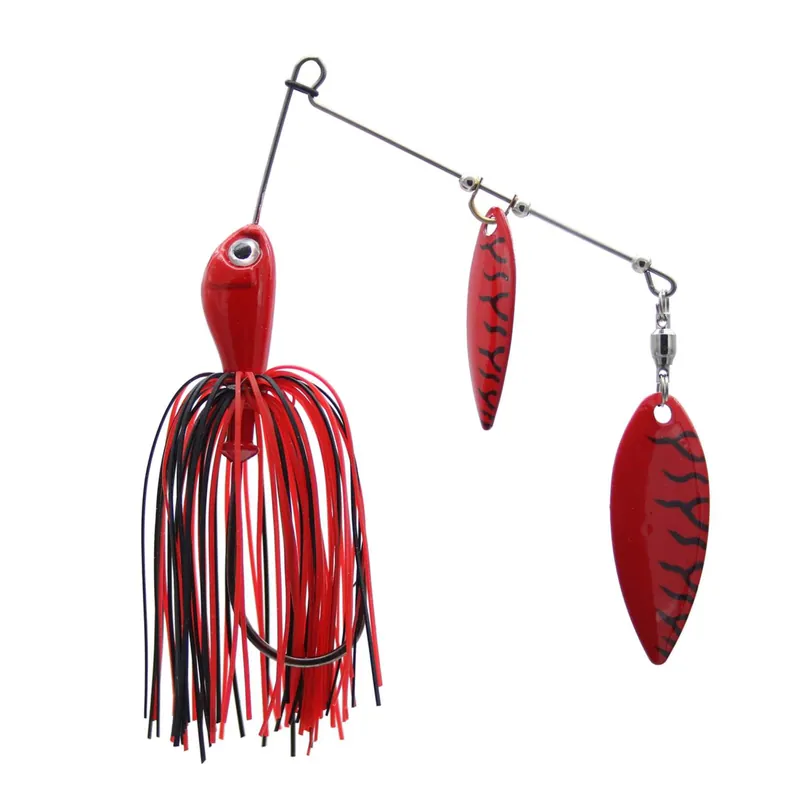 Roy Fishers Burnstar Spinnerbait Farbe: Hellfire | Gewicht: 14g