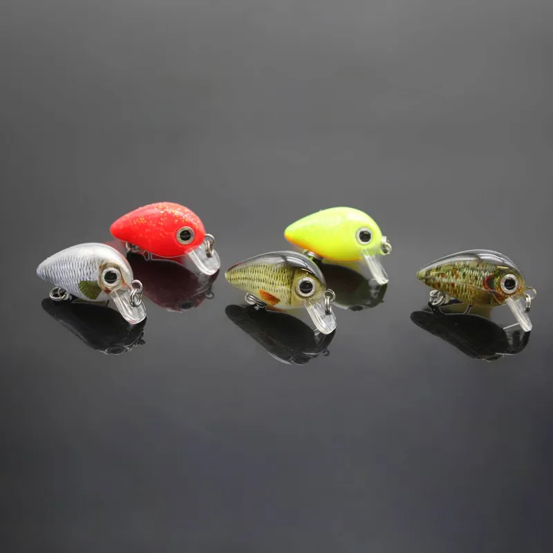 Roy Fishers Mini Crankbait Set Treble Hook