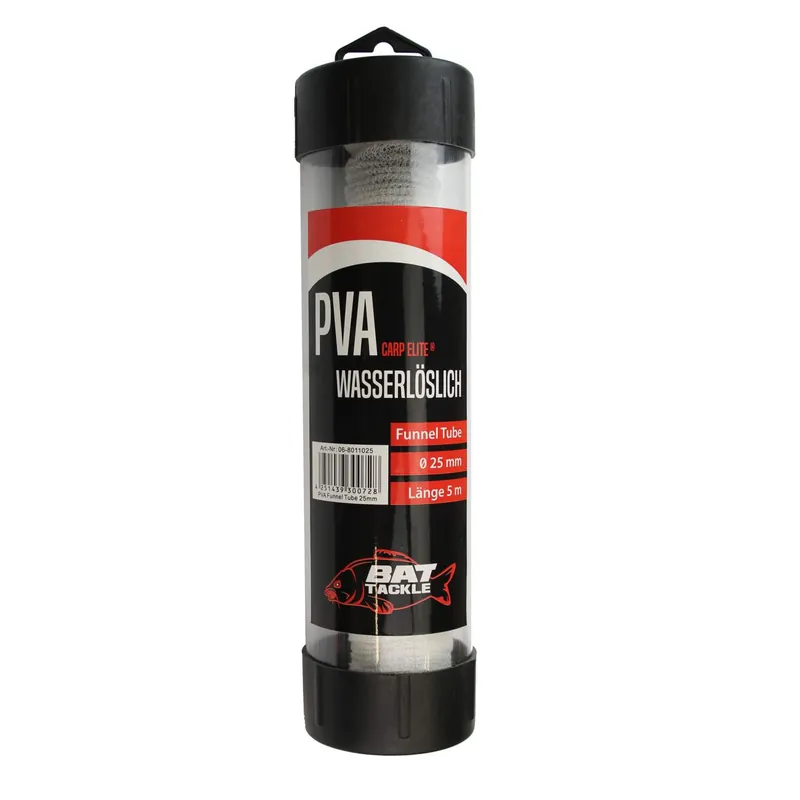 BAT-Tackle Carp Elite® Wasserlösliches PVA Funnel Tube Durchmesser: 25mm