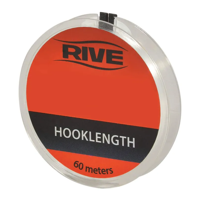 Rive Vorfachschnur Hooklength transparent line 0,074mm/ 60 m Durchmesser: 0,074 mm