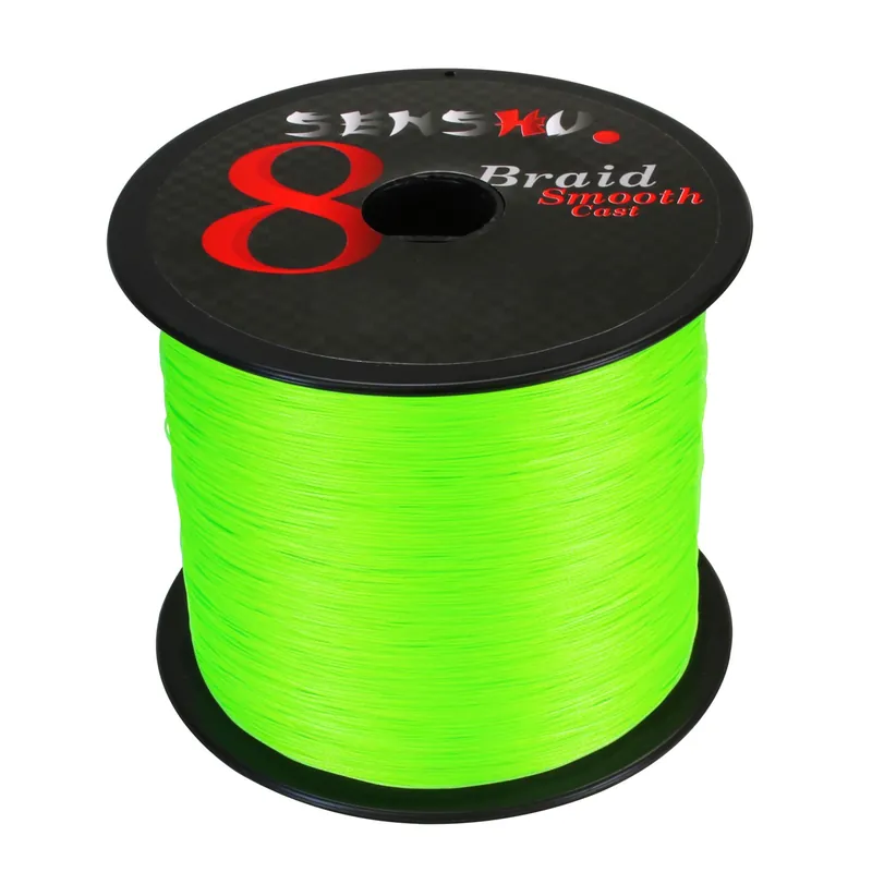 Senshu Smooth Cast High End Braid - Geflochtene Angelschnur Durchmesser: 0,15mm | Länge: 1000m