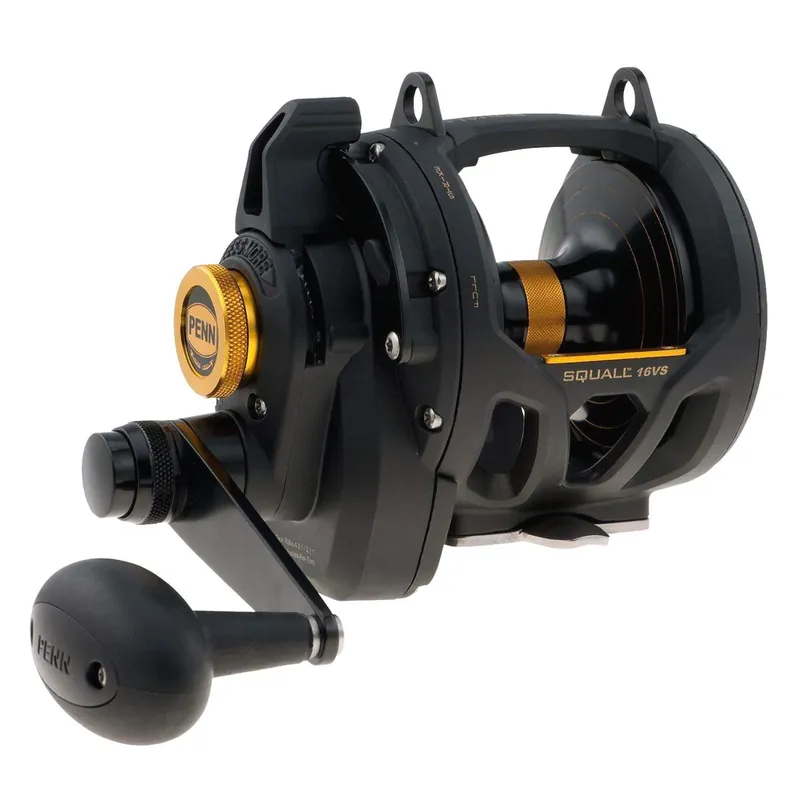 Penn Squall 16VS Lever Drag 2-Speed - Multirolle Modell: 16VS