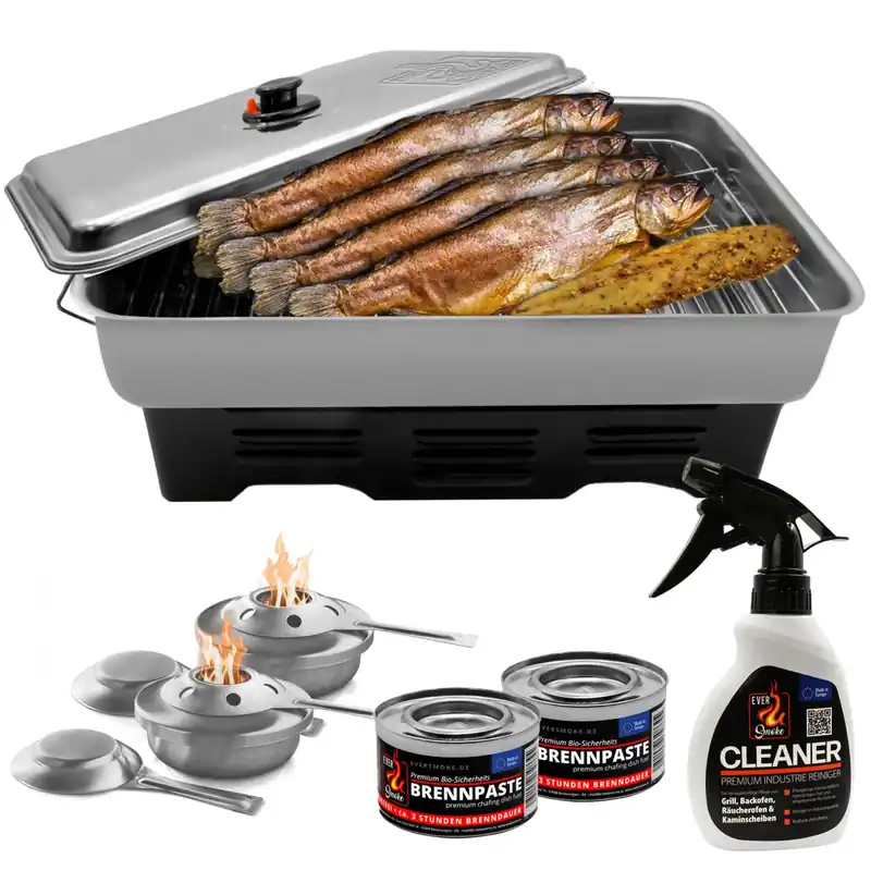 Eversmoke Räucherset Tischräucherofen Starter Bundle