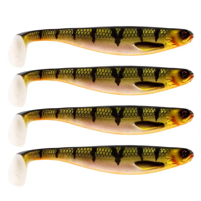 Westin ShadTeez Slim - Gummifische Farbe: Bling Perch (Barsch) | Länge: 7,5cm