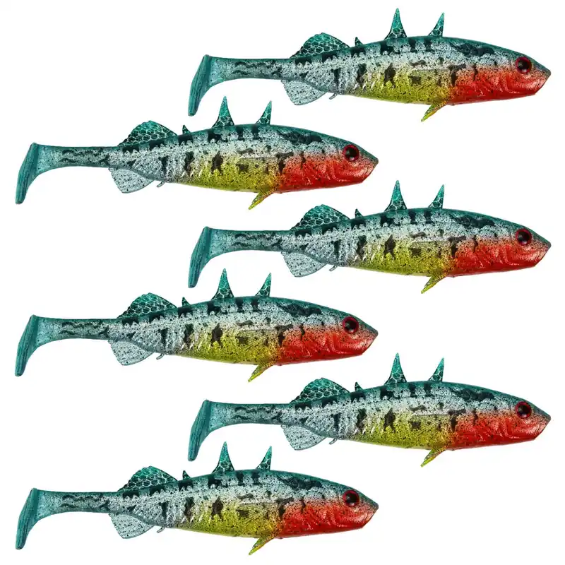 Westin Stanley the Stickleback - Gummifisch Farbe: Spawning Stickleback | Länge: 7,5cm
