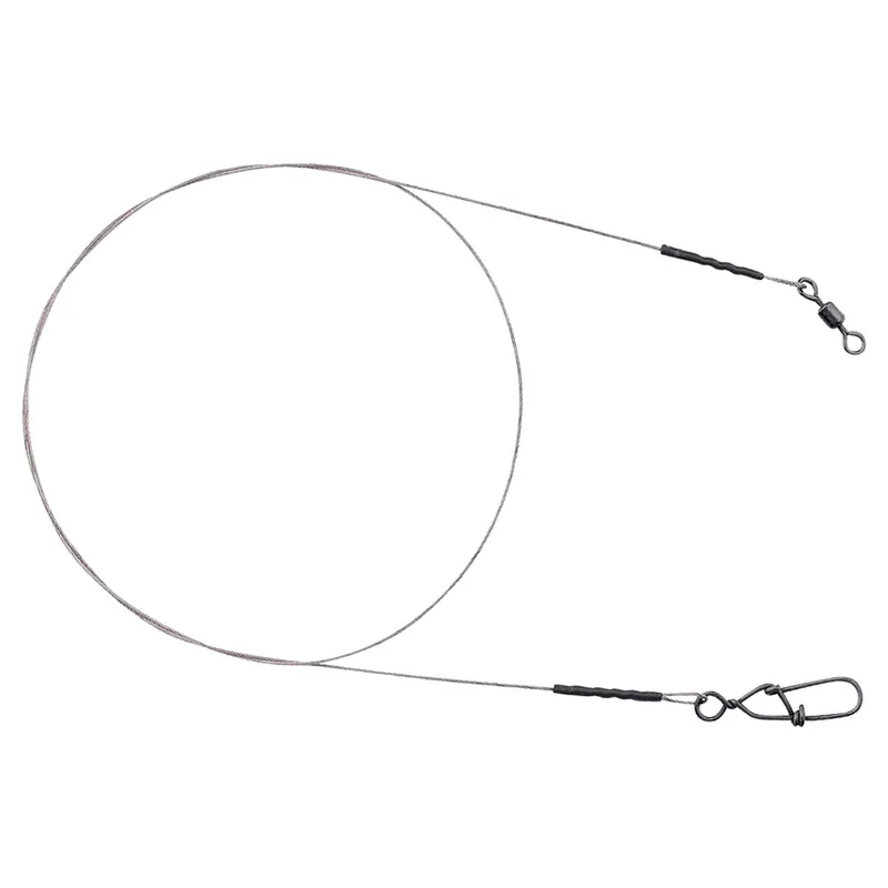 SPRO Matt Black Leader 7x7 Wire - Stahlvorfach Länge: 20cm