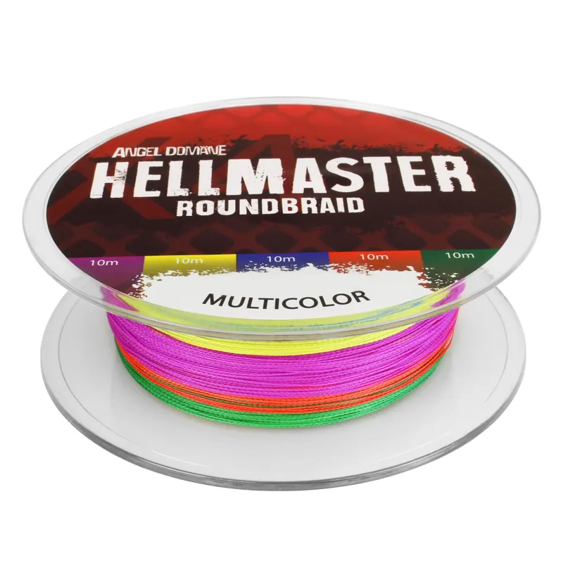 Fishdream Hellmaster Roundbraid Multicolor - Angelschnur Farbe: Multicolor | Länge: 300m | Durchmesser: 0,16mm