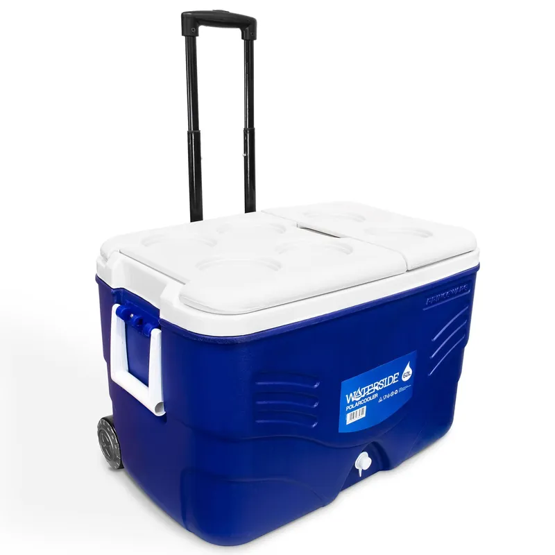 Waterside Polarcooler Kühlbox Extreme mit Rädern 62 Liter