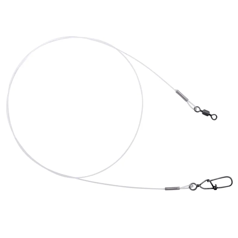 SPRO Matt Black Leader Fluoro - Fluorocarbon Vorfach Tragkraft: 15kg | Länge: 25cm