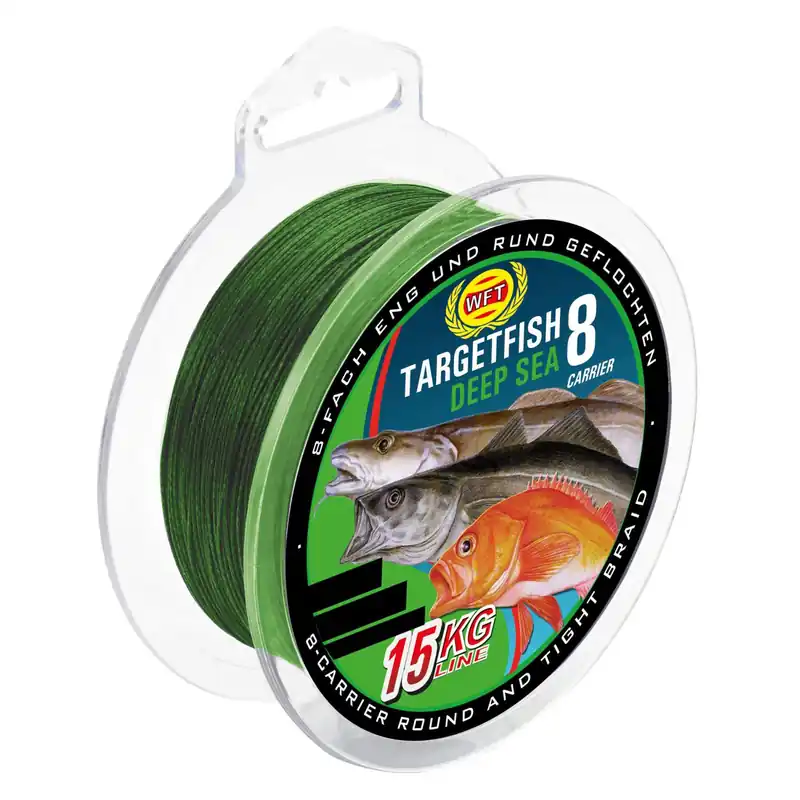 WFT TF8 Deep Sea green 2000m 24Kg 0,25mm Durchmesser: 0,25mm
