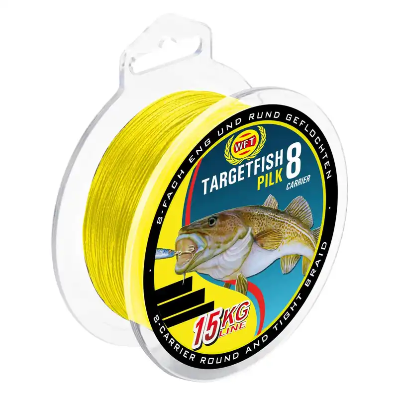 WFT TF8 Pilk yellow 2000m 12Kg 0,15mm Durchmesser: 0,15mm