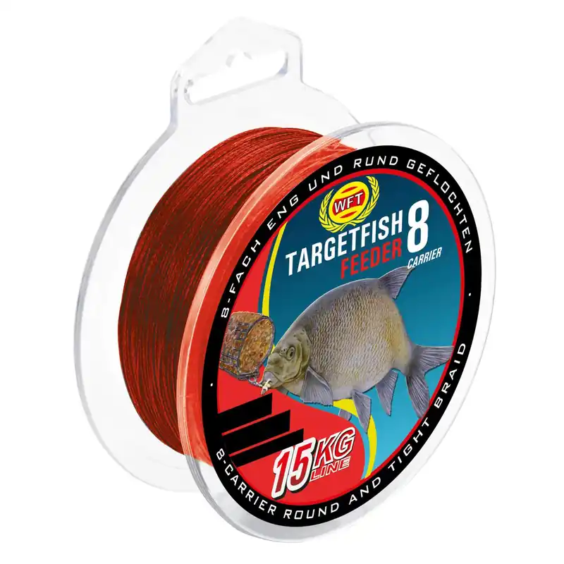 WFT TF8 Feeder Blood red 2000m 8Kg 0,12mm