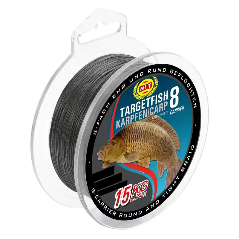 WFT TF8 Karpfen black 2000m 13Kg 0,18mm