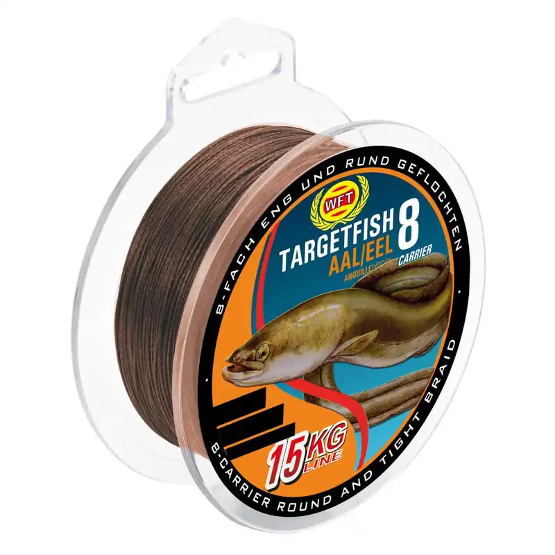 WFT TF8 Aal brown 2000m 9Kg 0,12mm
