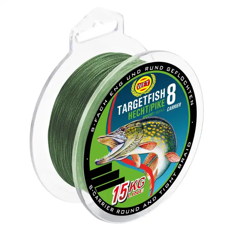 WFT TF8 Hecht green 2000m 9Kg 0,13mm Durchmesser: 0,13mm