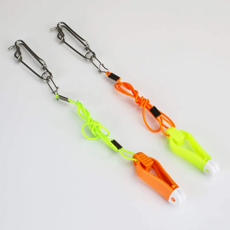 Roy Fishers Downrigger Mini Stacker Release Clips 2er Set Länge: 6cm