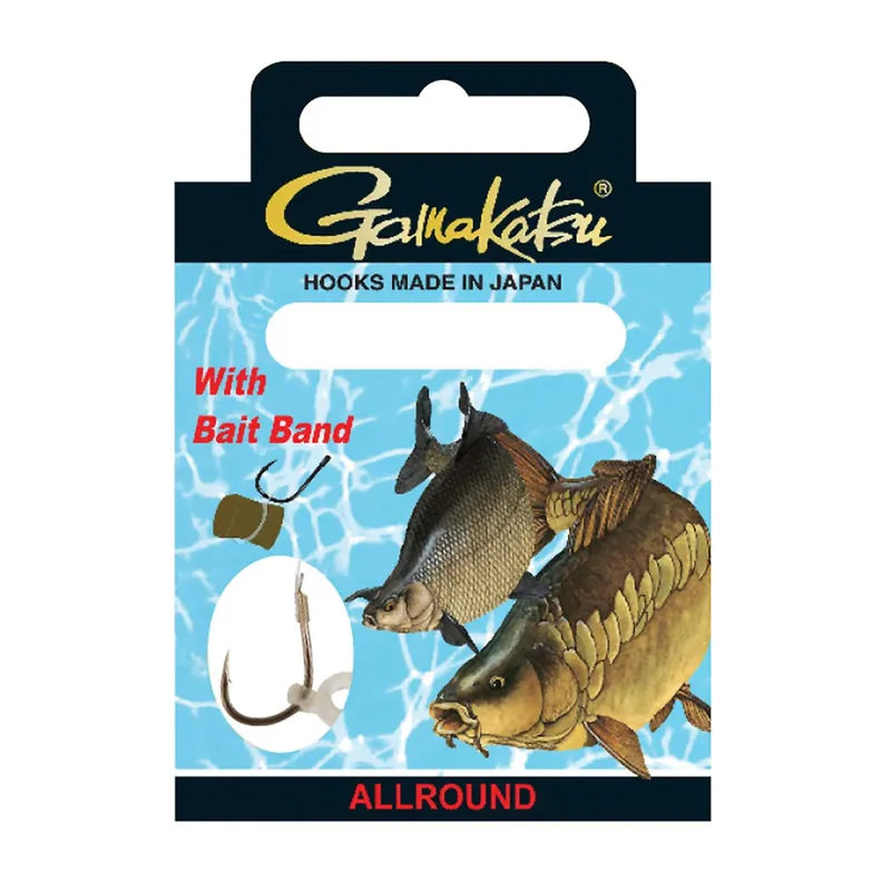 Gamakatsu Gebundene Haken BKS-G1-103 mit Bait Band Gr. 12 Größe: 12