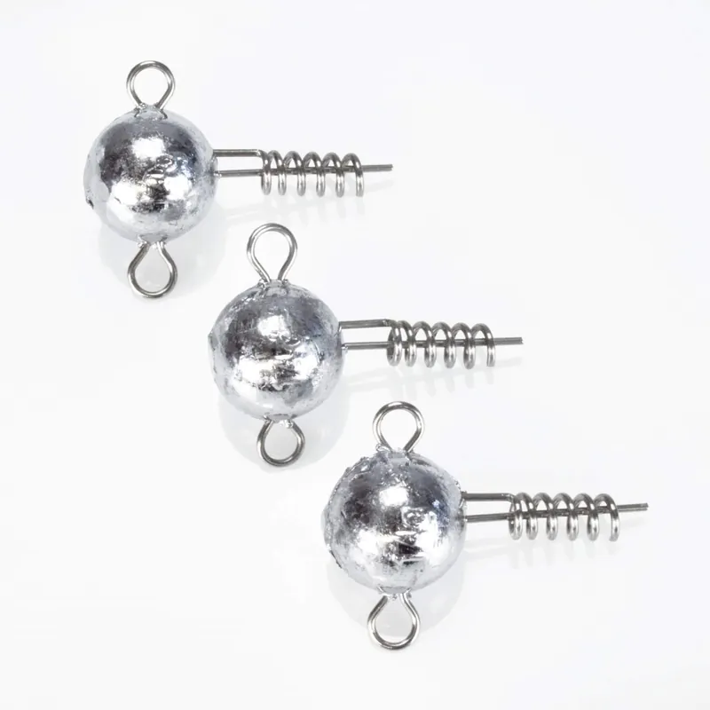 Fishdream Swedish Style Screw Jighead 3 Stück - Jigköpfe Gewicht: 14g