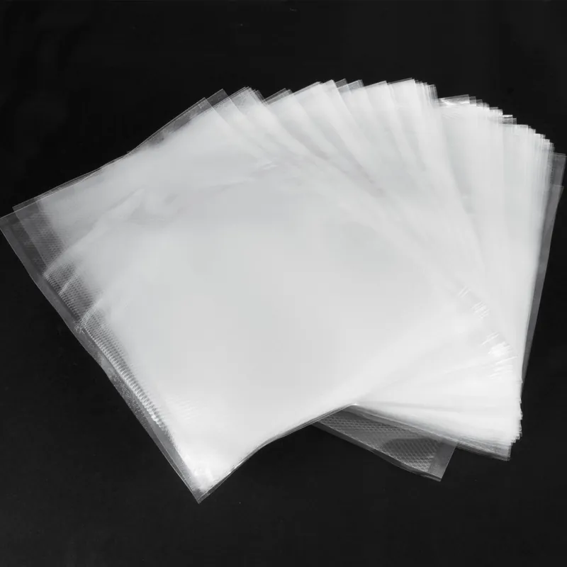 200 Stk Vakuumier Gefrierbeutel geprägt goffriert 30x20cm 105my 2Liter