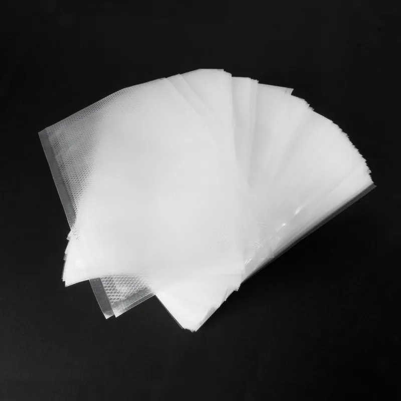 100 Stk Vakuumier Gefrierbeutel geprägt goffriert 15x25cm 105my