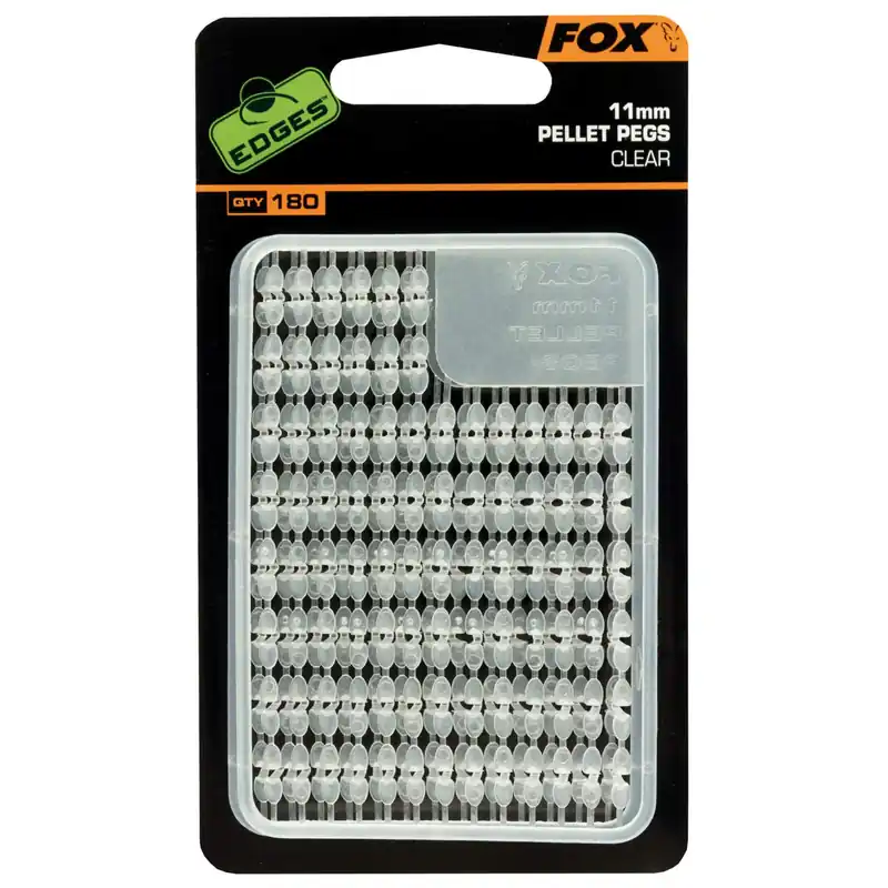 Fox Edges Pellet Pegs Clear Größe: 11mm