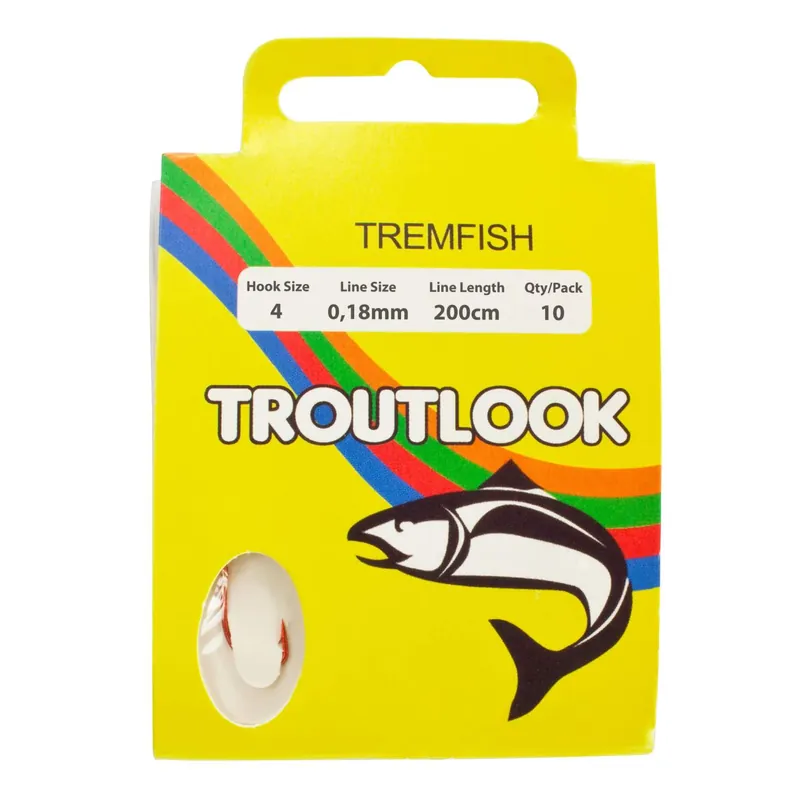 Troutlook Haken Tremfish Größe: 4 | Durchmesser: 0,18mm