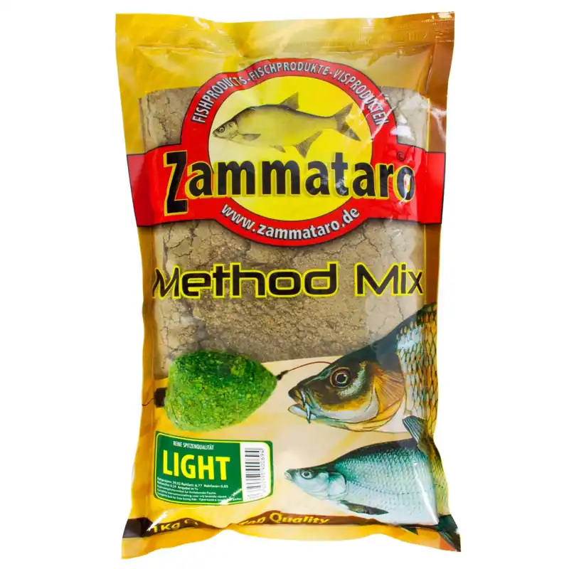 Zammataro Fertigfutter Method Mix Light 1kg Sorte: Method Mix Light