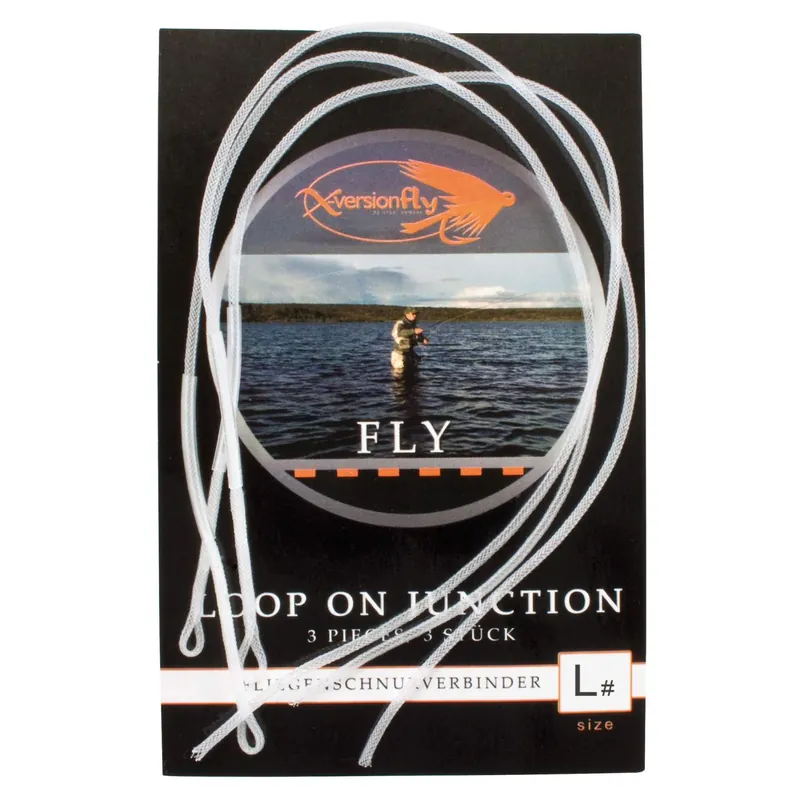 X-Version Fly Loop on Junction, 3 Stück, 10-18kg Gr L Größe: L