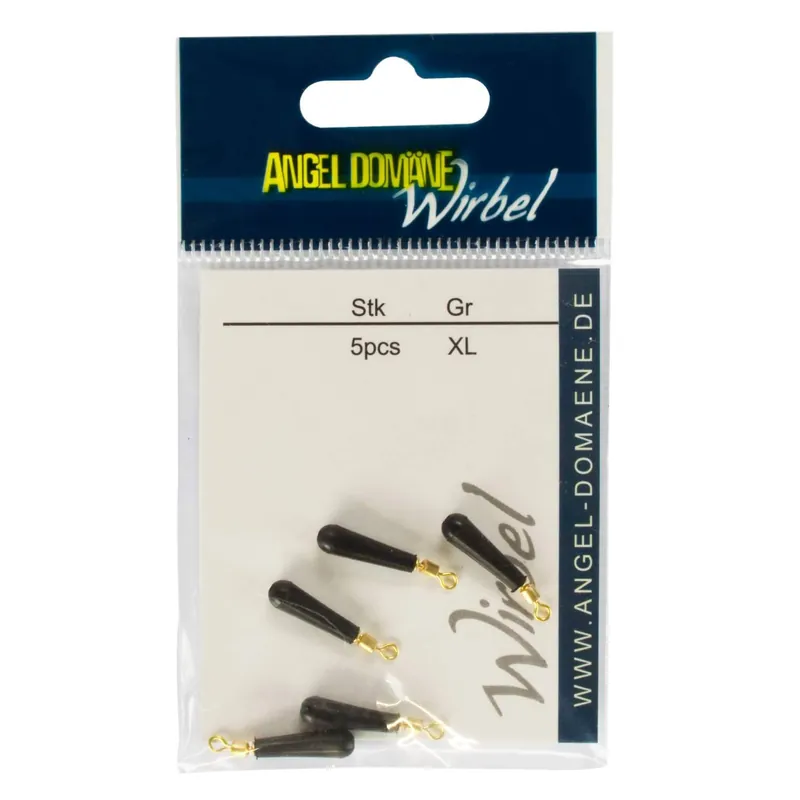 Angel Domäne Feststellposen Adapter mit Wirbel, Gr. XL, 5 Stück Größe: XL