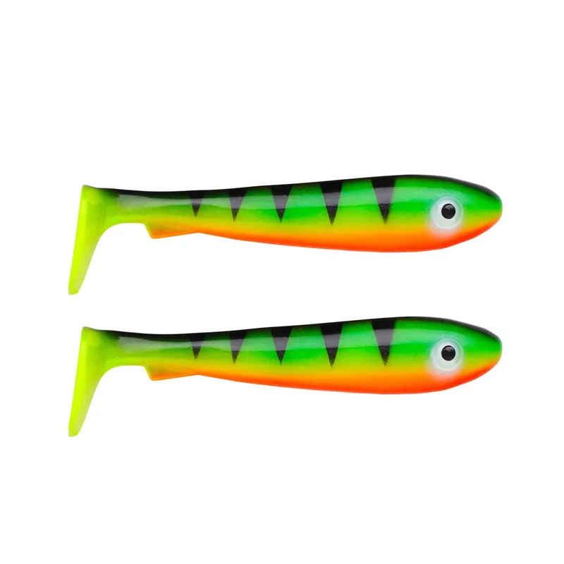 Svartzonker Sweden McRubber Junior - Gummifische Farbe: Firetiger