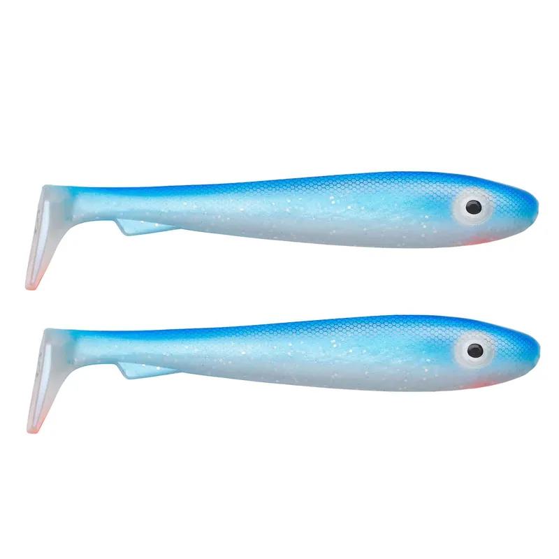Svartzonker Sweden Big McRubber - Gummifische Farbe: Blue Pearl