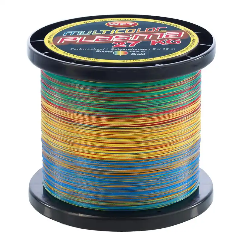 WFT Plasma multicolor 3000m 31KG 0,26 mm Farbe: Multicolor | Länge: 3000m | Durchmesser: 0,26mm