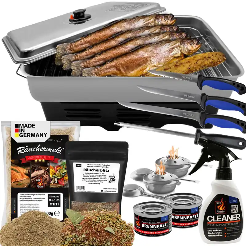 Eversmoke Räucherset Tischräucherofen Starter Bundle