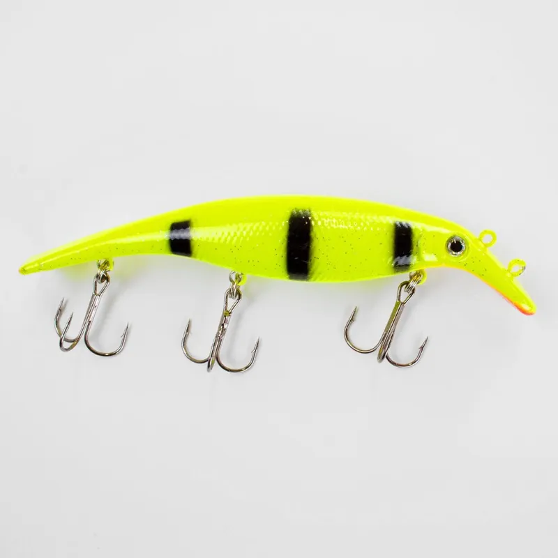 Roy Fishers Beasty Pike Wobbler, 14,0cm, 28,0g, Schock Tiger, schwimmend Farbe: Schock Tiger