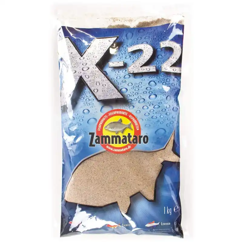 Zammataro Fertigfutter X - 22 natur 1kg Farbe: natur