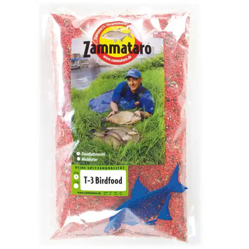 Zammataro Futterzusatz T-3 Birdfood rot Farbe: rot