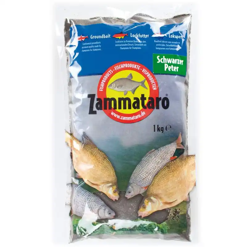Zammataro Fertigfutter Schwarzer Peter 1kg Sorte: Schwarzer Peter