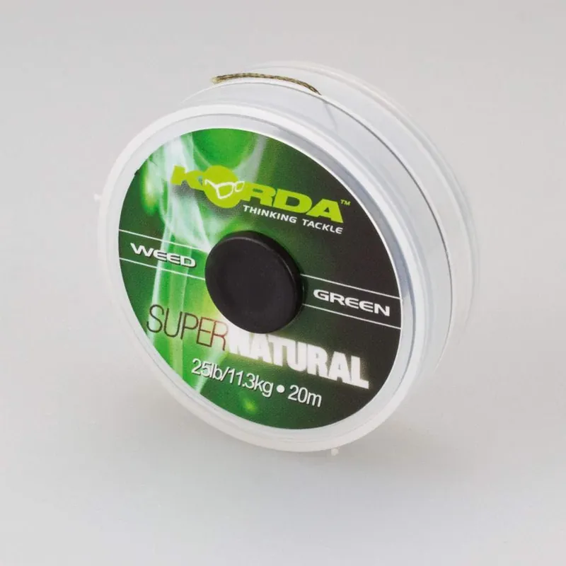 Korda SuperNatural Schnurklasse: 25lb | Farbe: weedy green