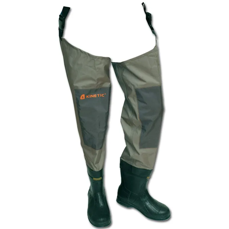Kinetic Hüftstiefel mit Gummisohle und Steelshank 40/41 Größe: 40/41