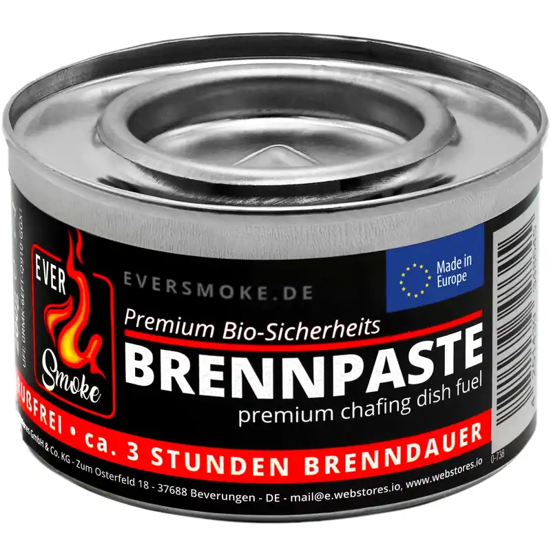 Eversmoke Premium Sicherheits Brennpaste / Brenngel Inhalt: 1 Stück