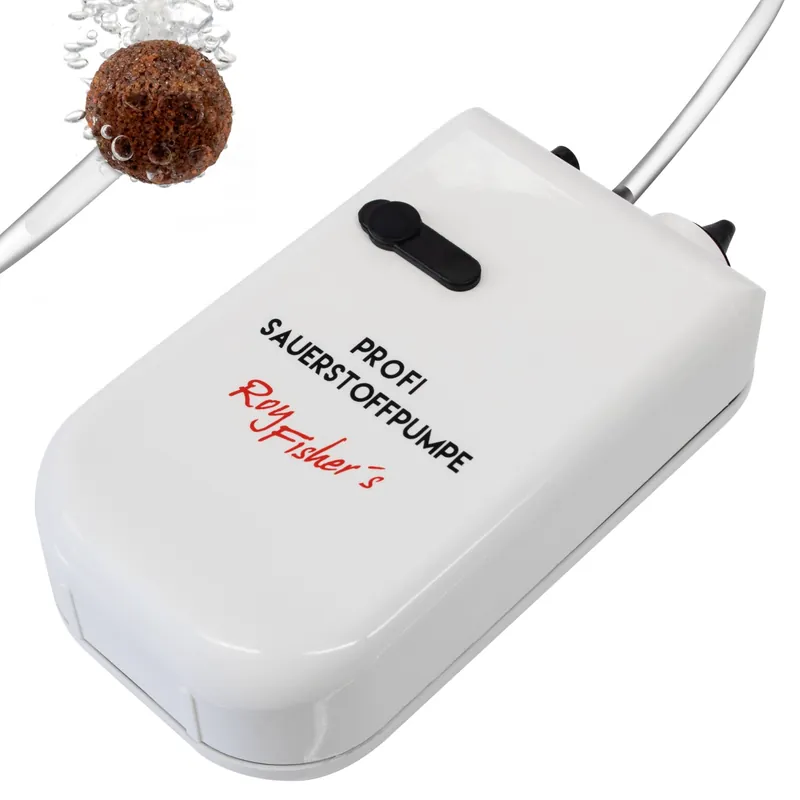 Roy Fishers Profi Sauerstoffpumpe mit 2 Geschwindigkeiten