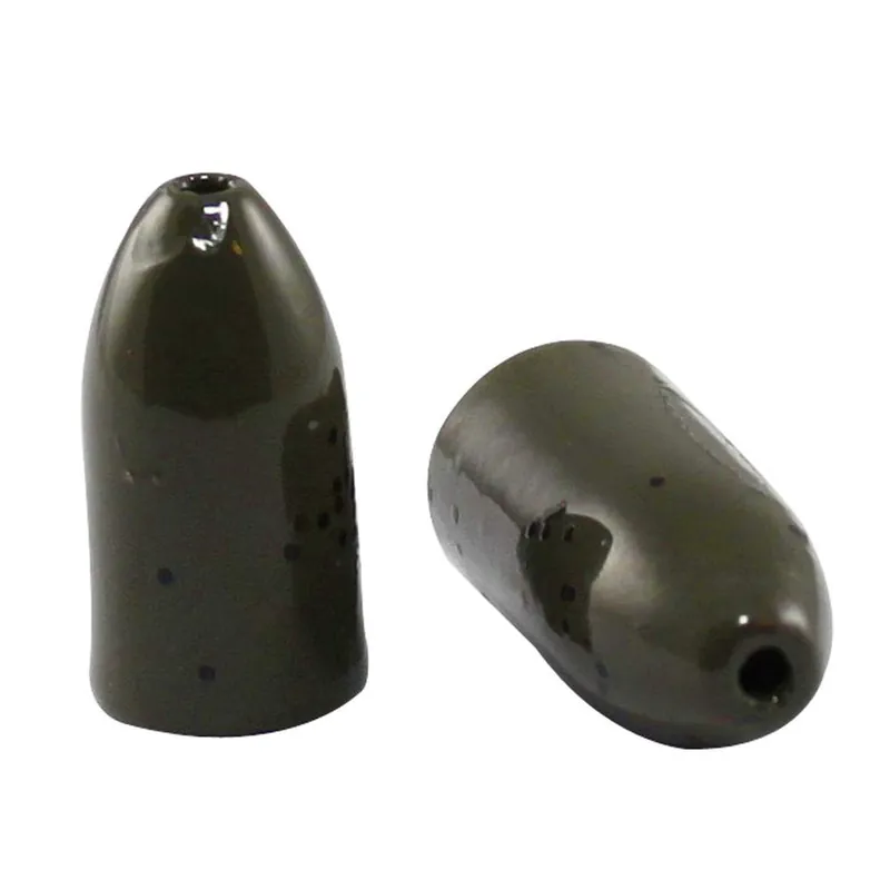 Angel Domäne Tungsten Bullet Weights, Insert free, 1/16oz GP Farbe: Green Pumpkin | Gewicht: 1,77g - 1/16oz