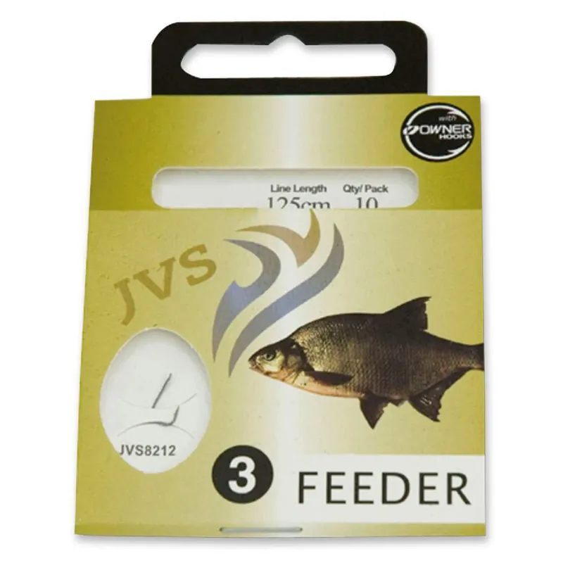 JVS geb. Owner Vorfachhaken Feeder III 10 Größe: 10