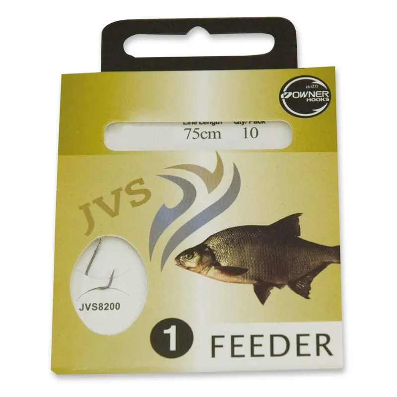 JVS geb. Owner Vorfachhaken Feeder I 8 Größe: 8