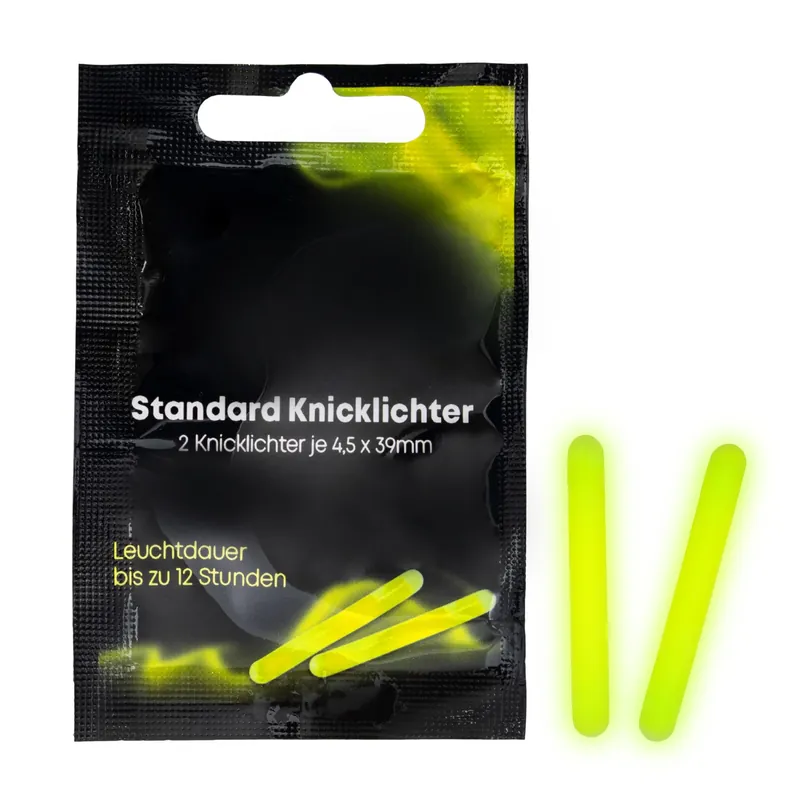 Angel Domäne Standard Knicklichter 37x4,5mm 1x2 Stück